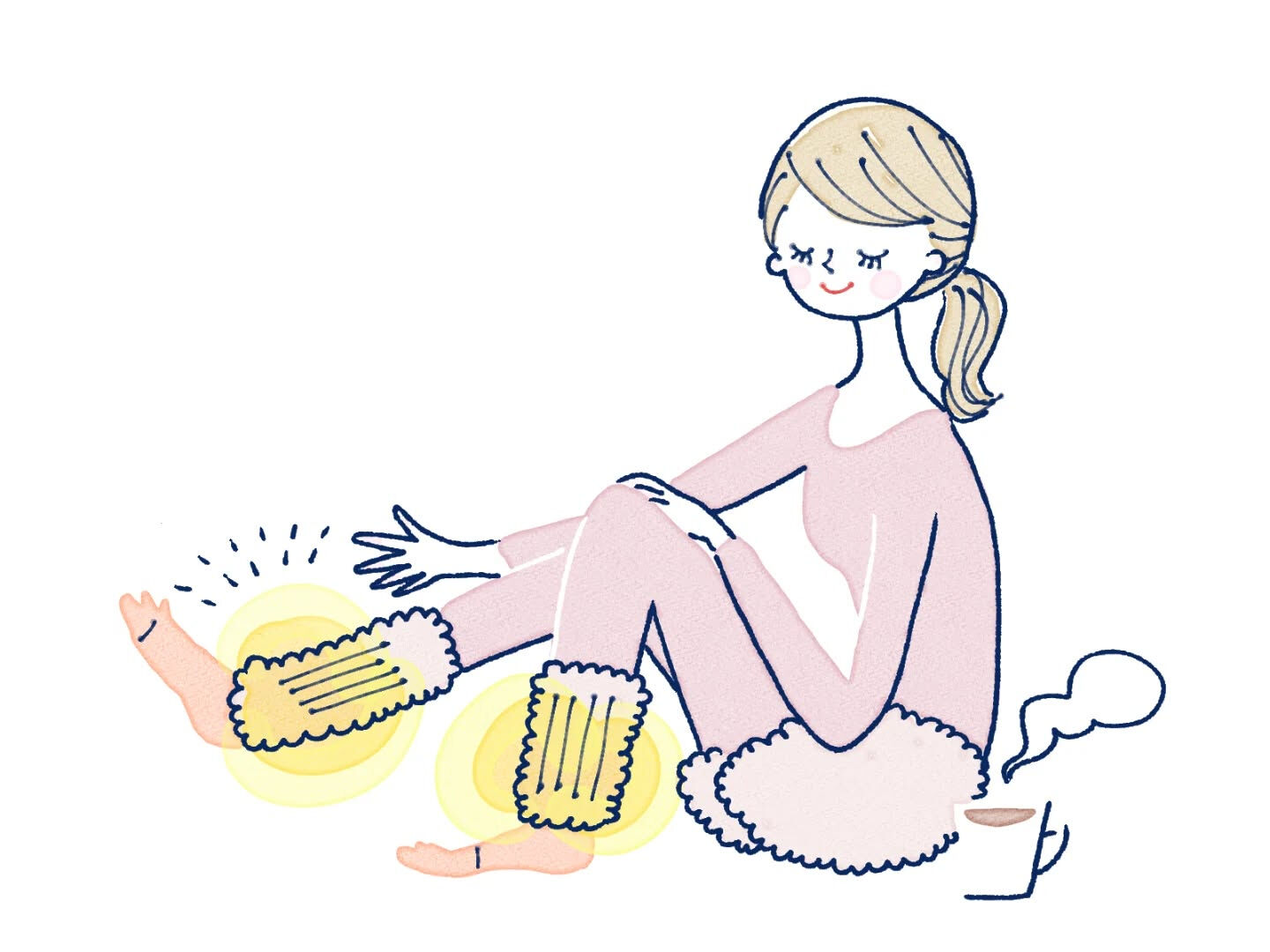 レッグウォーマー始めました✍