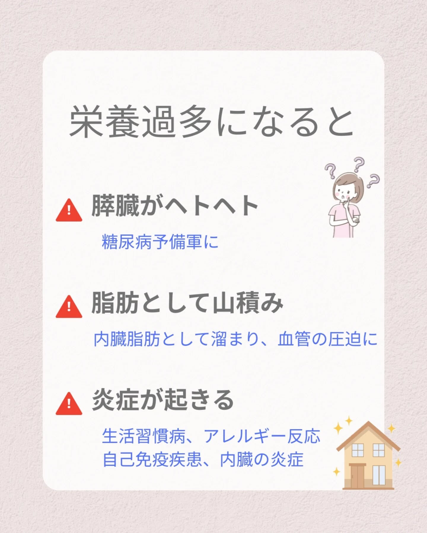 栄養過多=ゴミ屋敷 編