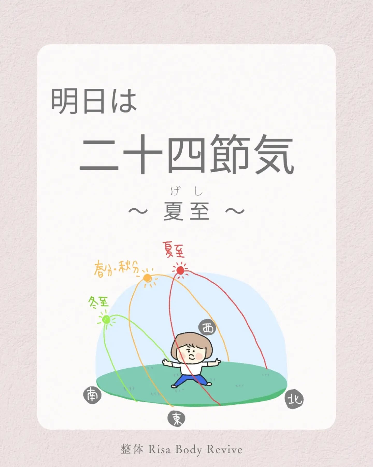 明日6月21日(日)は、